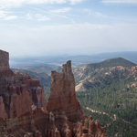 Driving Through Bryce Canyon National Park