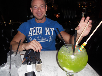 Drinking at The Sugar Factory