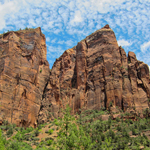 Photo of the Week – Jagged Cliffs at Zion National Park