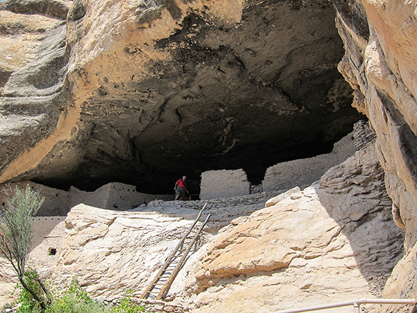 View of Cliff Dwellings