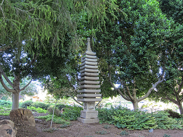 Japanese Friendship Garden Statue