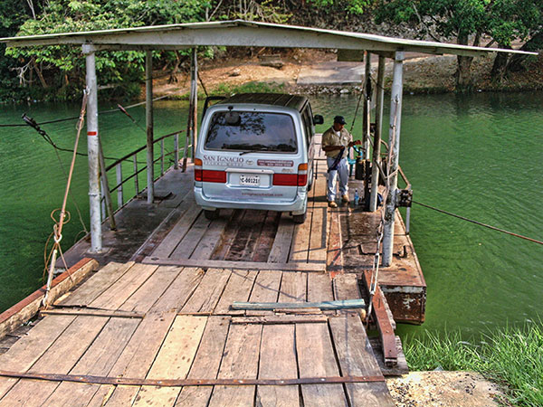 Hand Cranked Ferry Crossing