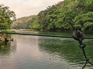 Crossing Mopan River