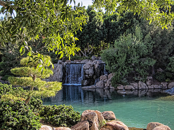 Japanese Friendship Garden Waterfall