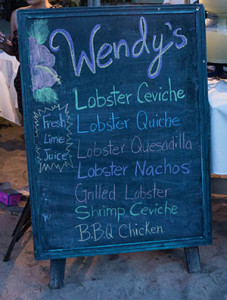 Lobsterfest Menu