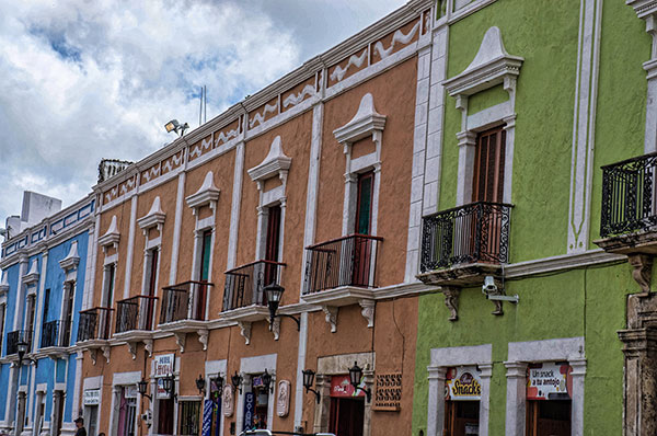 Colorful Campeche Mexico