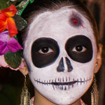 Celebrating Day of the Dead in Merida, Mexico