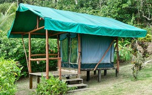 Camping in Corcovado