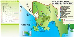 Manuel Antonio Park Map