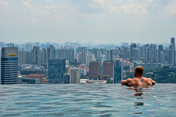 Marina Bay Infinnity Pool