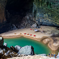 Camping Inside The World’s 3rd Largest Cave